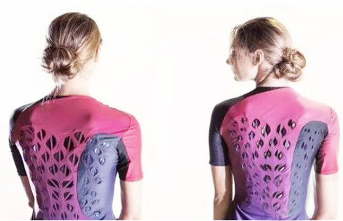 A New Sportswear with the Breathable Fabric