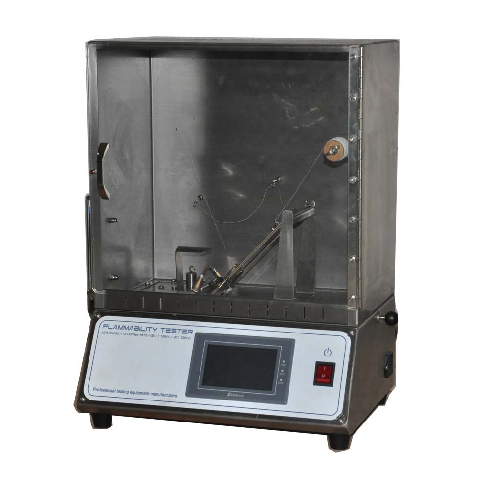 45 Degree Flammability Tester