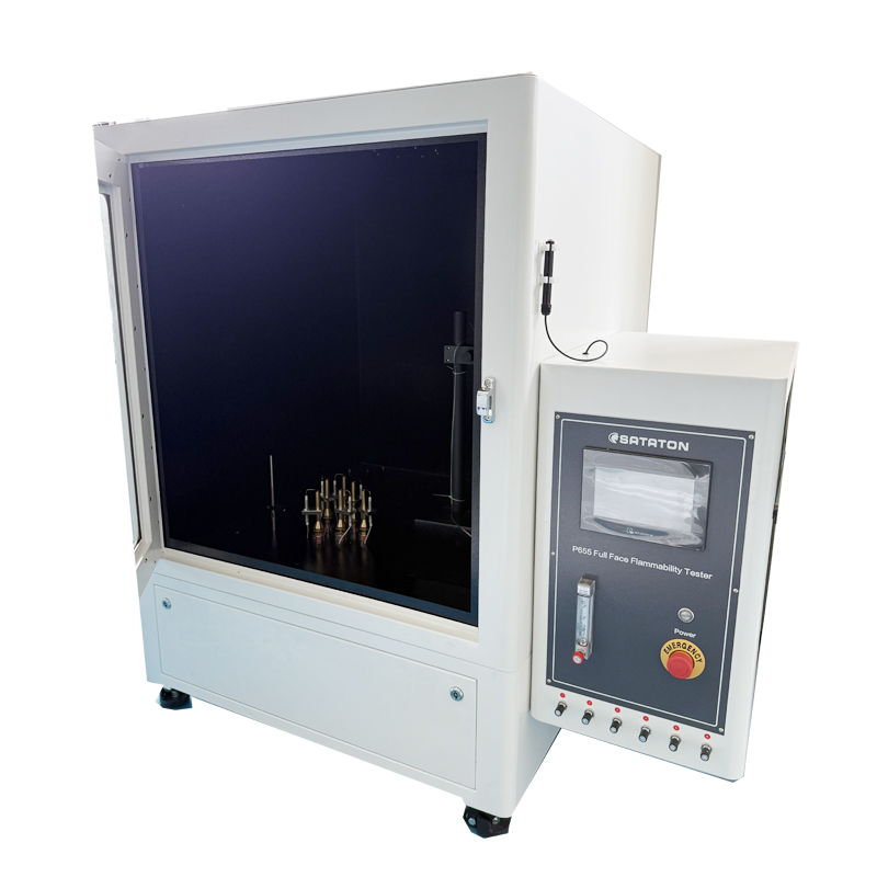 Full Face Masks Flammability Tester Full Face Masks Flammability Tester